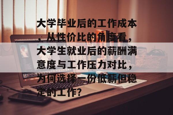 大学毕业后的工作成本，从性价比的角度看，大学生就业后的薪酬满意度与工作压力对比，为何选择一份低薪但稳定的工作？