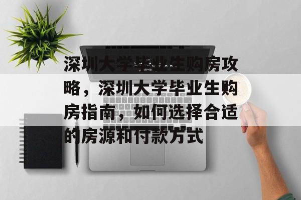 深圳大学毕业生购房攻略，深圳大学毕业生购房指南，如何选择合适的房源和付款方式