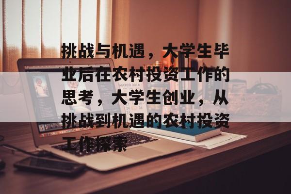 挑战与机遇，大学生毕业后在农村投资工作的思考，大学生创业，从挑战到机遇的农村投资工作探索