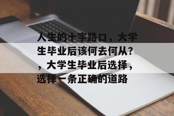 人生的十字路口，大学生毕业后该何去何从？，大学生毕业后选择，选择一条正确的道路