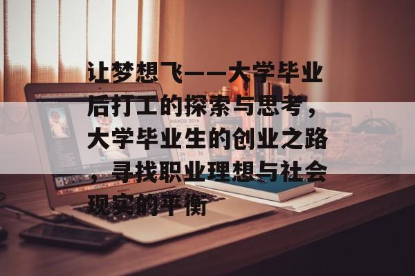 让梦想飞——大学毕业后打工的探索与思考，大学毕业生的创业之路，寻找职业理想与社会现实的平衡