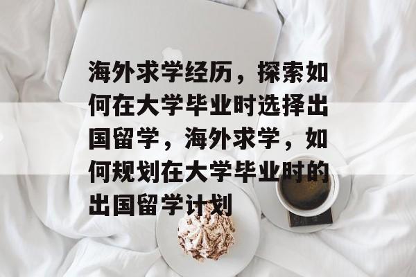 海外求学经历,探索如何在大学毕业时选择出国留学,海外求学,如何规划在大学毕业时的出国留学计划 海外求学经历,探索如何在大学毕业时选择出国留学,海外求学,如何规划在大学毕业时的出国留学计划