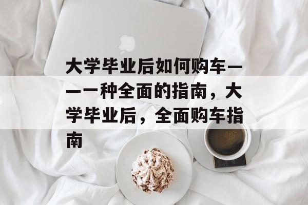 大学毕业后如何购车——一种全面的指南，大学毕业后，全面购车指南