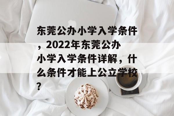 东莞公办小学入学条件，2022年东莞公办小学入学条件详解，什么条件才能上公立学校？