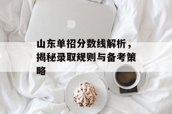 山东单招分数线解析，揭秘录取规则与备考策略