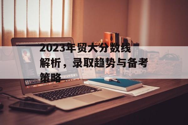 2023年贸大分数线解析，录取趋势与备考策略
