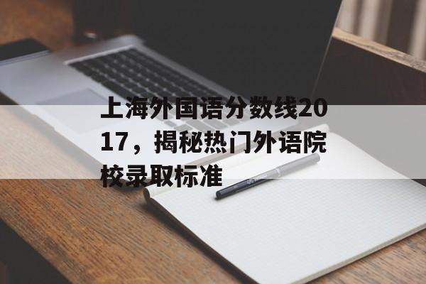 上海外国语分数线2017，揭秘热门外语院校录取标准