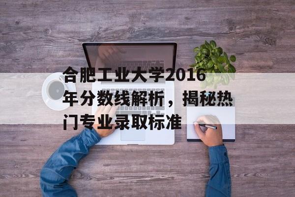合肥工业大学2016年分数线解析，揭秘热门专业录取标准