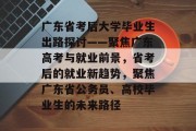 广东省考后大学毕业生出路探讨——聚焦广东高考与就业前景，省考后的就业新趋势，聚焦广东省公务员、高校毕业生的未来路径