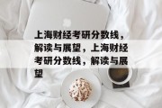 上海财经考研分数线，解读与展望，上海财经考研分数线，解读与展望