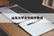 山东大学文学院分数线