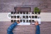 我的大学生活，从失落到觉醒，失落与觉醒，我的大学生活感悟