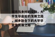 城市与乡村的交融，大学生毕业后的发展之路，城乡融合下的大学毕业生发展之路