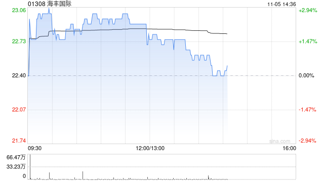 大摩:维持海丰国际“与大市同步”评级 目标价升至24港元