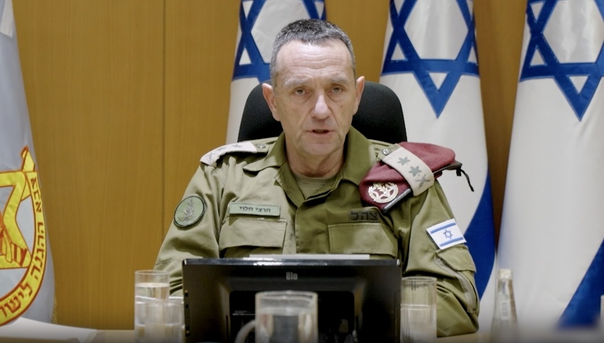 以军总参谋长:任何违反黎以停火协议的行为都将遭火力打击