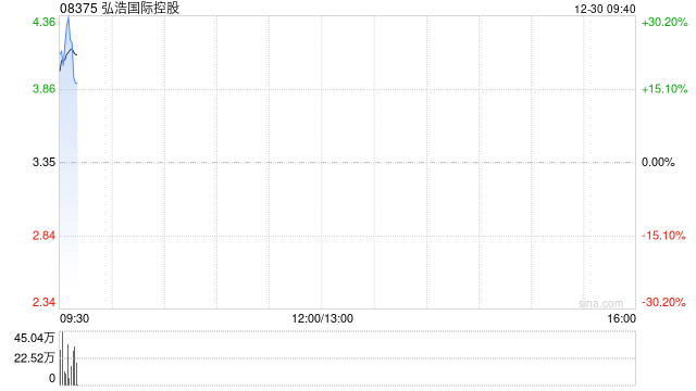 弘浩国际控股公布麦俊晖已获委任为执行董事