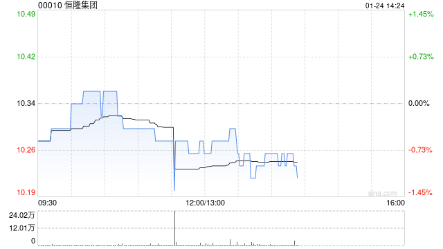 恒隆集团将于6月16日派发末期股息每股0.65港元