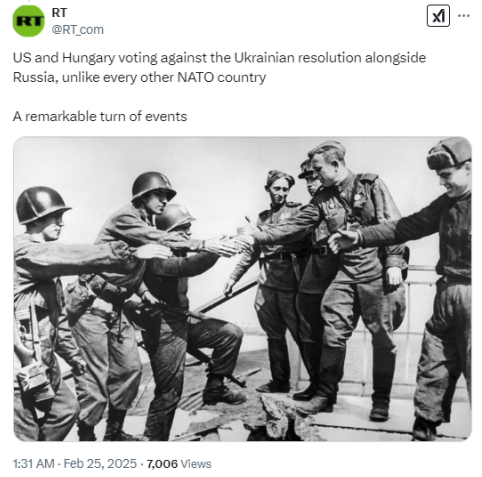 美俄一同投下反对票,美媒惊呼:美欧传统盟友之间“重大分裂”