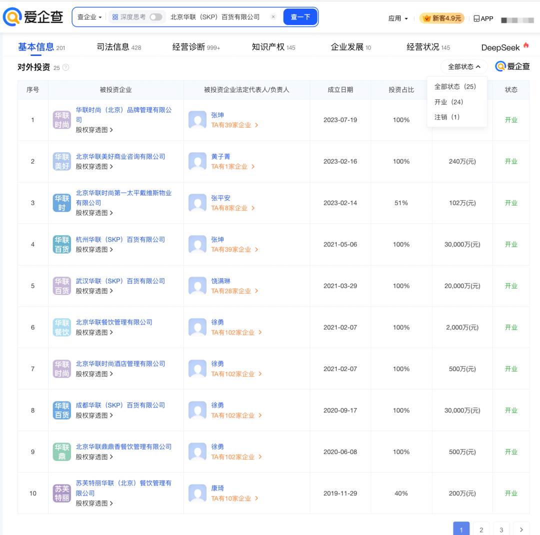 查！赵丽颖-喜茶-贵州茅台-北京SKP-抖音集团