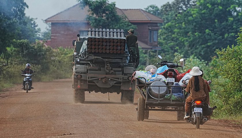泰柬军队再交火，泰国外交部：愿考虑马来西亚的停火提议