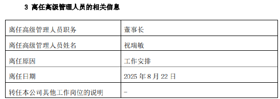六年规模激增十倍！信达澳亚基金董事长祝瑞敏离任 风控老将商健“代班”需解双重挑战