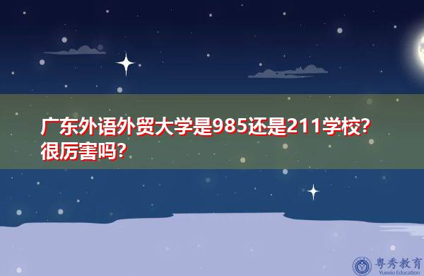 学外语的211大学