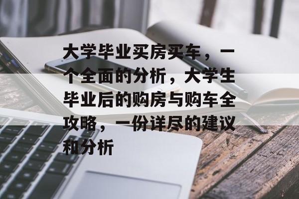 大学毕业买房买车，一个全面的分析，大学生毕业后的购房与购车全攻略，一份详尽的建议和分析