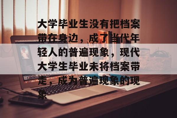 大学毕业生没有把档案带在身边,成了当代年轻人的普遍现象,现代大学生毕业未将档案带走,成为普遍现象的现象 大学毕业生没有把档案带在身边,成了当代年轻人的普遍现象,现代大学生毕业未将档案带走,成为普遍现象的现象