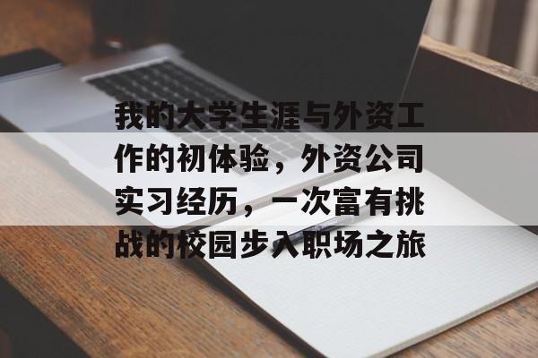 我的大学生涯与外资工作的初体验,外资公司实习经历,一次富有挑战的校园步入职场之旅 我的大学生涯与外资工作的初体验,外资公司实习经历,一次富有挑战的校园步入职场之旅