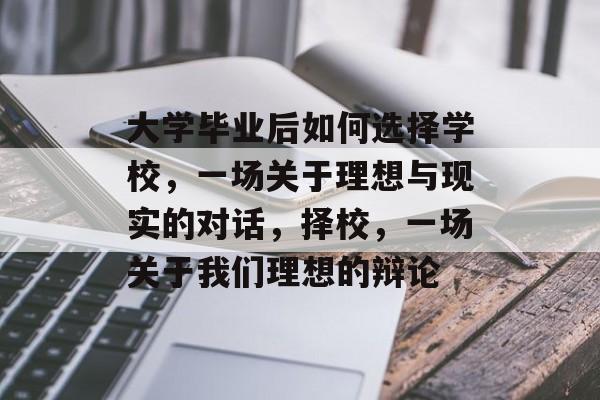 大学毕业后如何选择学校,一场关于理想与现实的对话,择校,一场关于我们理想的辩论 大学毕业后如何选择学校,一场关于理想与现实的对话,择校,一场关于我们理想的辩论