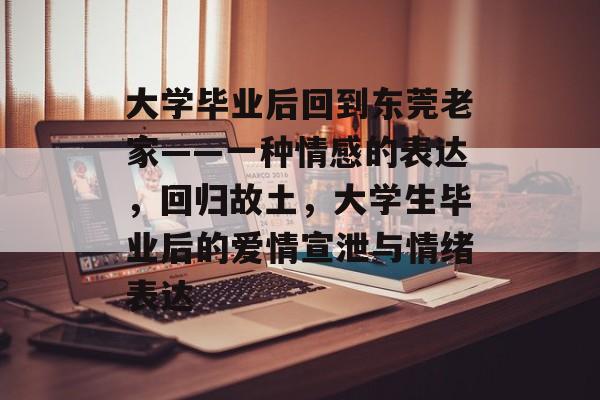 大学毕业后回到东莞老家——一种情感的表达，回归故土，大学生毕业后的爱情宣泄与情绪表达