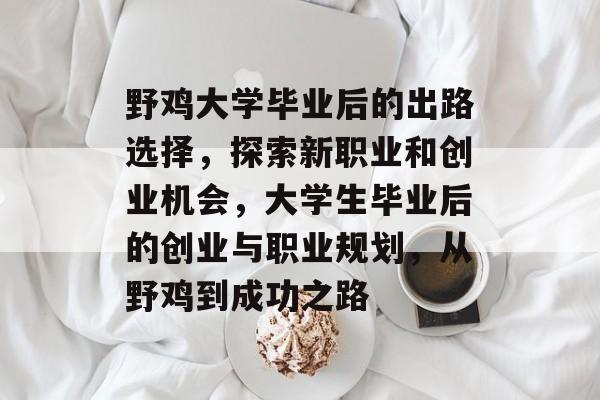 野鸡大学毕业后的出路选择，探索新职业和创业机会，大学生毕业后的创业与职业规划，从野鸡到成功之路