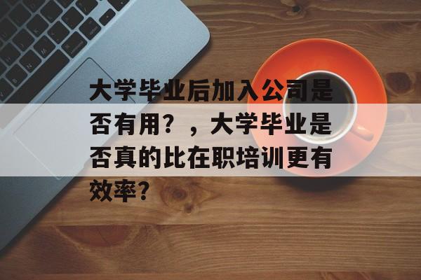 大学毕业后加入公司是否有用？，大学毕业是否真的比在职培训更有效率？