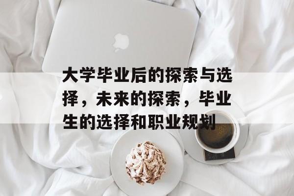 大学毕业后的探索与选择，未来的探索，毕业生的选择和职业规划