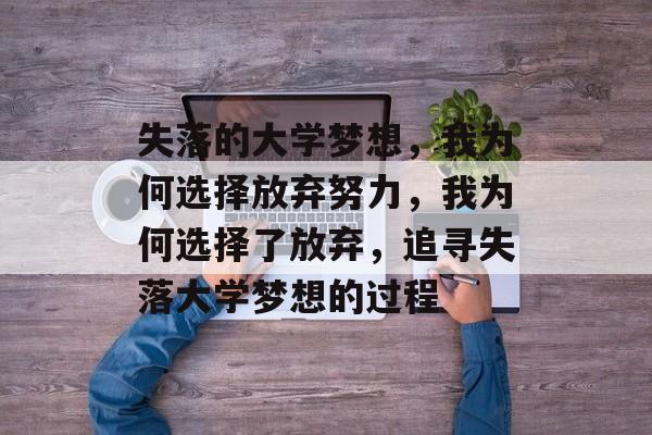 失落的大学梦想，我为何选择放弃努力，我为何选择了放弃，追寻失落大学梦想的过程