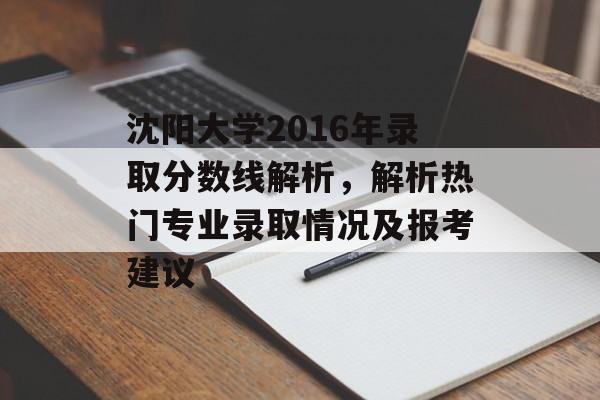 沈阳大学2016年录取分数线解析，解析热门专业录取情况及报考建议
