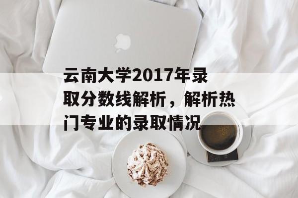 云南大学2017年录取分数线解析，解析热门专业的录取情况