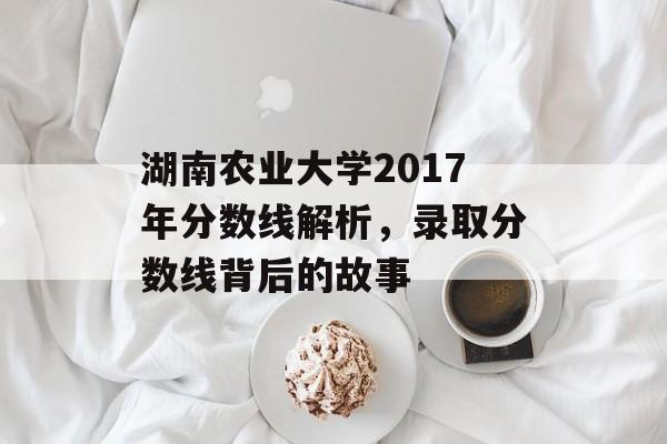 湖南农业大学2017年分数线解析，录取分数线背后的故事