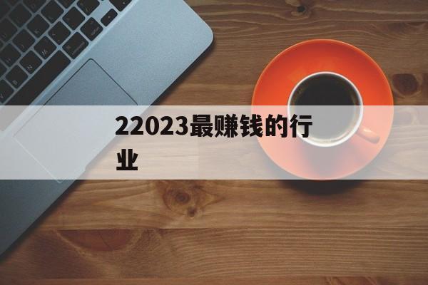 22023最赚钱的行业